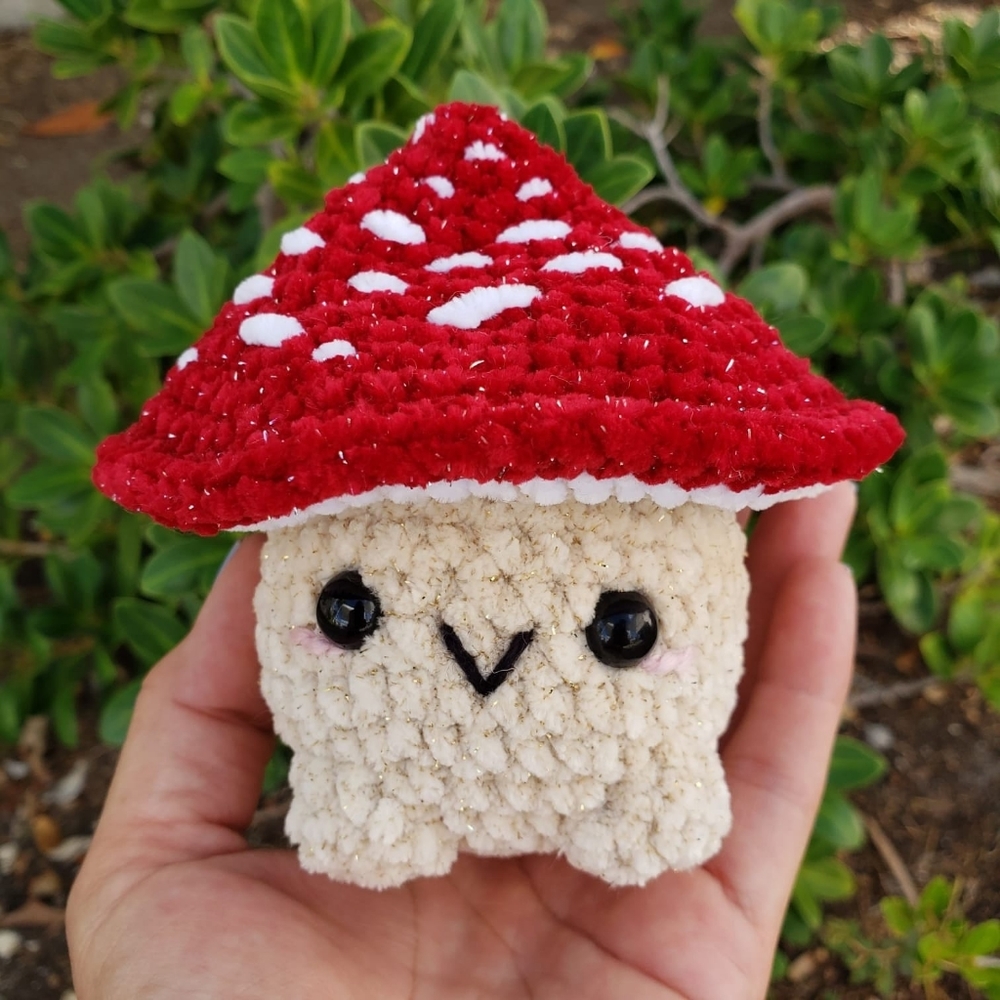 Crochet mushroom